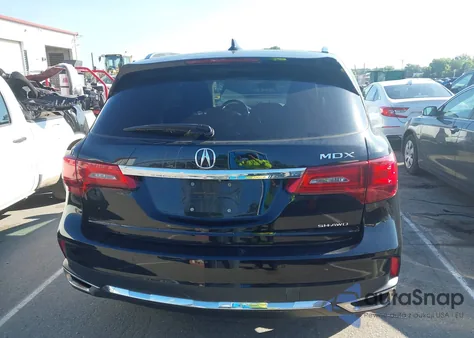 2018 Acura Mdx Advance Pkg из США, поврежденный, VIN 5J8YD4H87JL007568